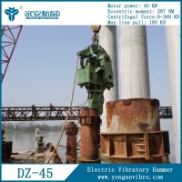 Электрический вибропогружатель DZ-45