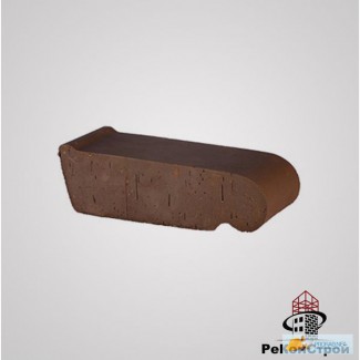 Керамический подоконник Lode маленький коричневый, 225*60*88 мм