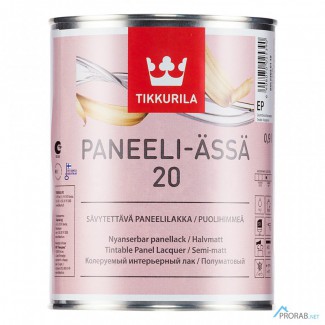 Панели-Ясся лак полуматовый - Paneeli Assa 9л Tikkurila (Финляндия)