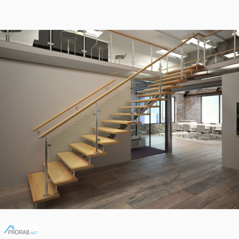 Фото 4. Изготовление и монтаж лестниц для офисов, котеджей, многоуровневых квартир