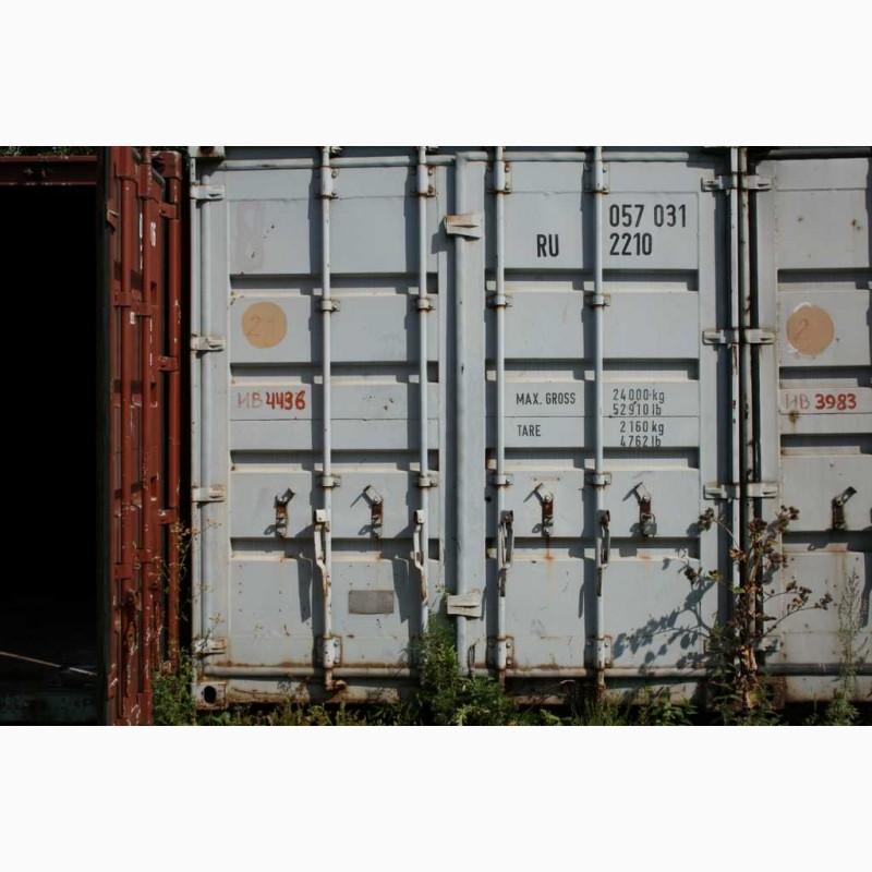 Фото 5. Предлагаем контейнеры морские, железнодорожные 20; 40 фут. б/у
