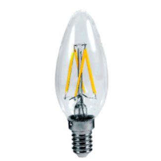 Лампа светодиодная LED-СВЕЧА-PREMIUM 7Вт 160-260В Е14 4000К 630Лм прозрачная ASD