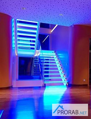 Фото 2. Автоматическая подсветка лестницы LED, комплект электроники для автоматической подсветки