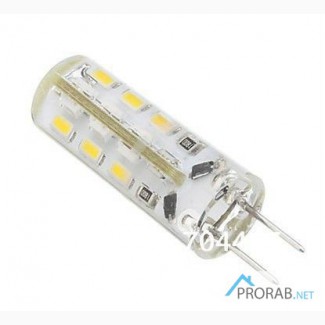 Светодиодная лампа G4 3W 24SMD3014 240лм G4 LED 12v в Хабаровске