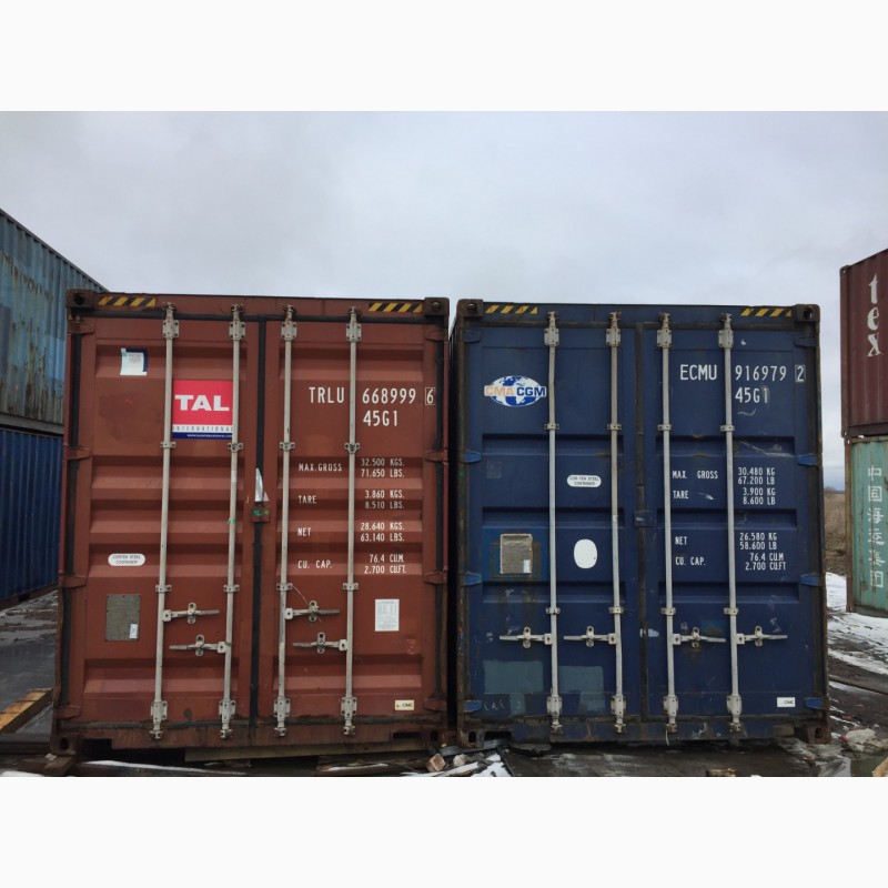 Фото 2. Аренда 20-ти футового морского контейнера в Тюмени, доставка