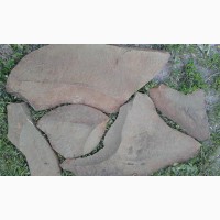 Камень Фонтанка натуральный песчаник серо-зелёный природный