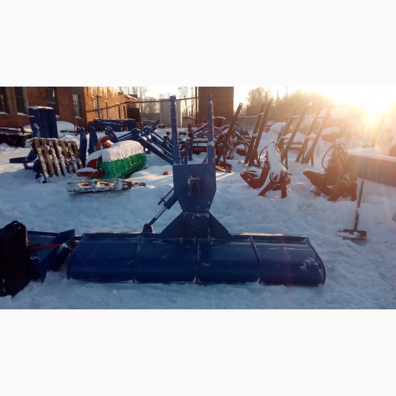 Фото 3. Отвал усиленный скоростной снежный ОСС 2.5 на МТЗ