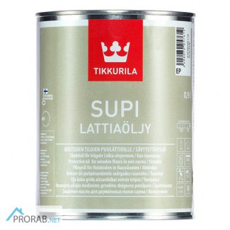 Супи масло для пола - Supi Lattiaolju 0, 9л Tikkurila (Финляндия)