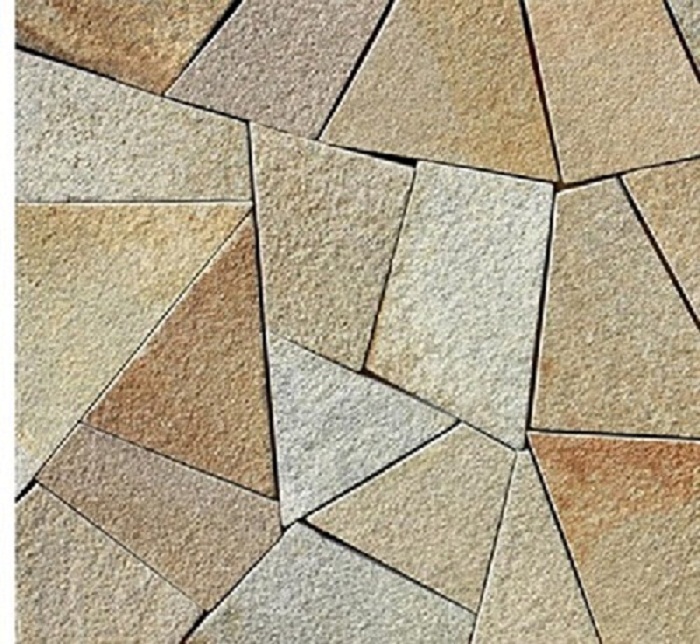 Фото 3. Резанная мозаика из песчаника природного