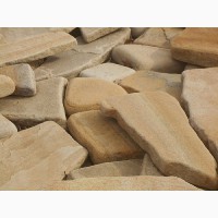 Окатанный камень песчаник природный