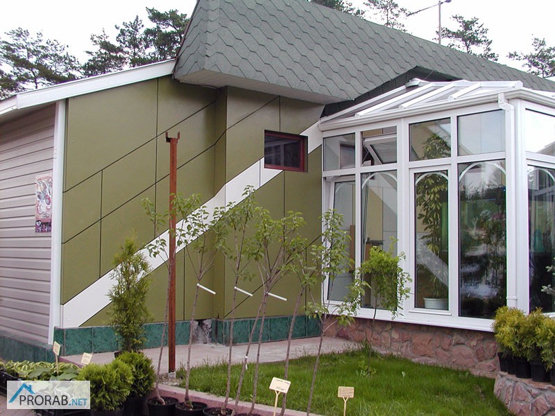 Фото 12. Фасадный морозостойкий hpl пластик, фасадные архитектурные панели для отделки коттеджей