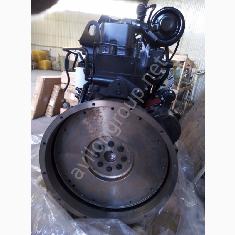 Фото 4. Двигатель в сборе CUMMINS 6BTA5.9-C155 на каток SHANTUI SR18MP-2