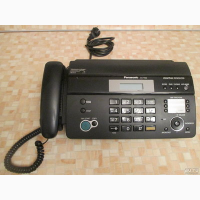 Телефон - факс Panasonic KX-FT988 б/у, чёрный (1шт)